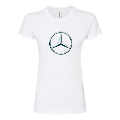 Women's Mercedes-Benz New Car Round Neck T-Shirt