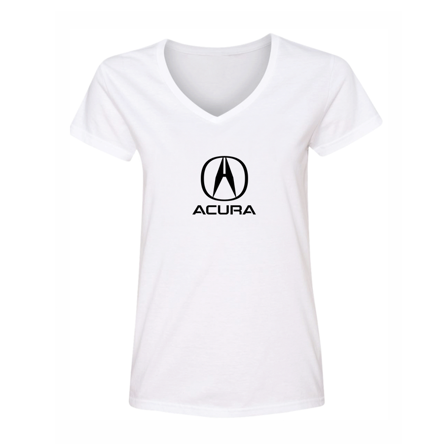 Women's Acura Car V-Neck T-Shirt