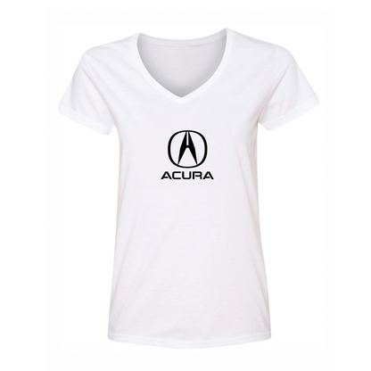 Women's Acura Car V-Neck T-Shirt