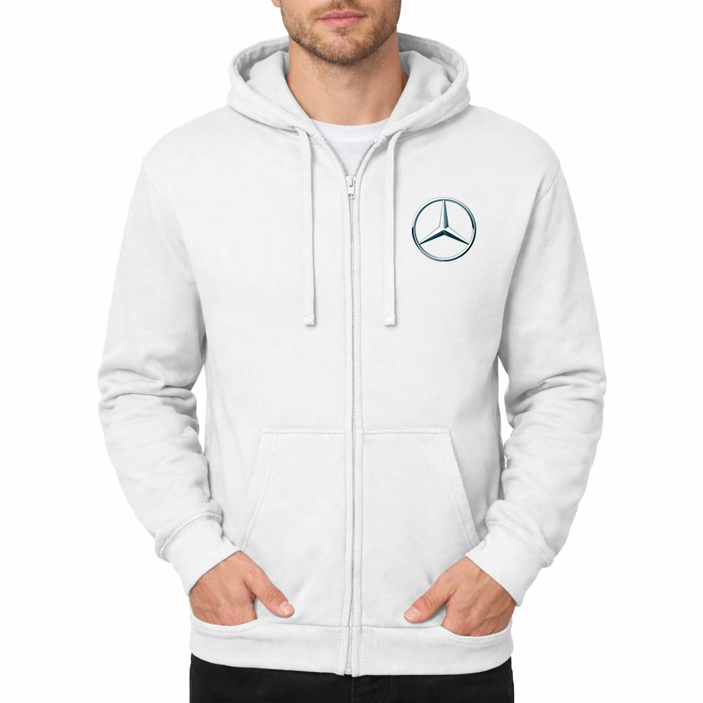 Men's Mercedes-Benz New Car Zipper Hoodie