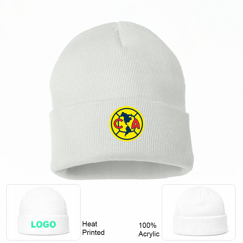 Club America Football Beanie Hat
