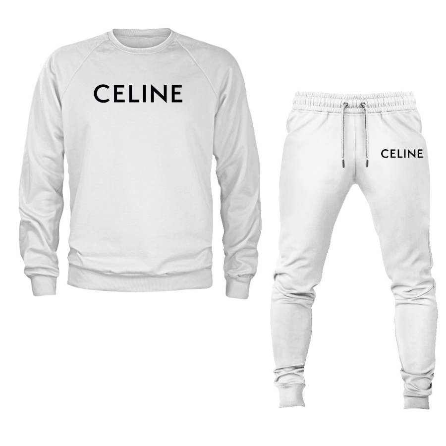 Men's Celine Crewneck Sweatshirt Joggers Suit