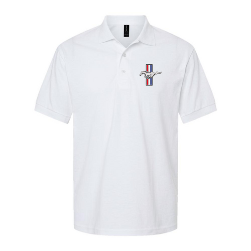 Men's Ford Mustang New Car Dry Blend Polo