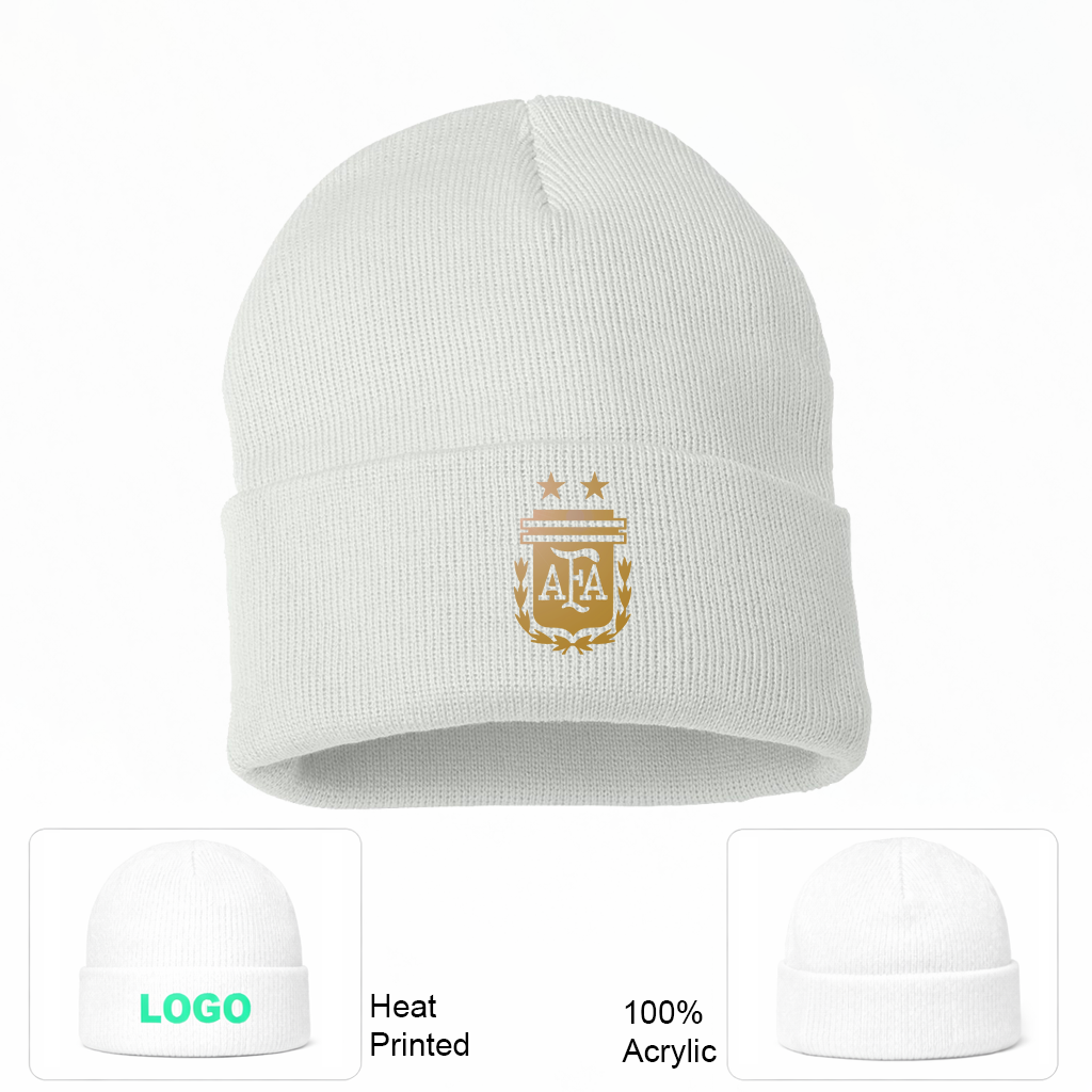 Argentina Soccer Beanie Hat