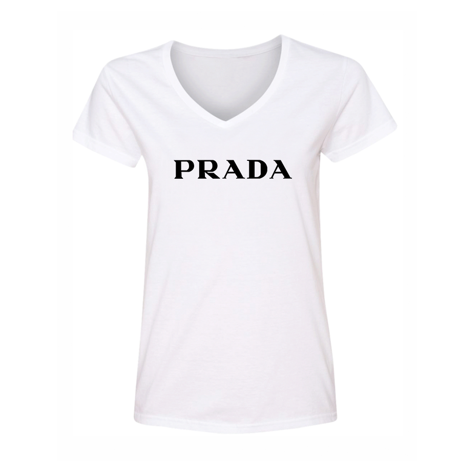 Women's Prada V-Neck T-Shirt
