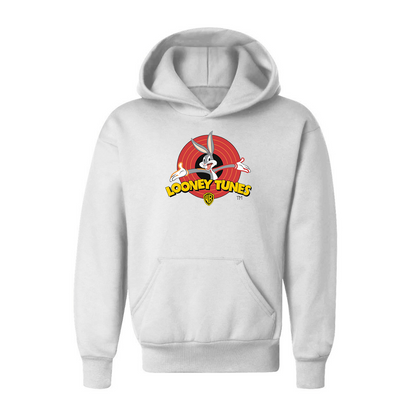 Youth Kids Looney Tunes Warner Brothers Cartoon Pullover Hoodie