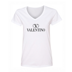 Women's Valentino V-Neck T-Shirt