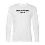 Men's Saint Laurent Polyester Long Sleeve T-Shirt