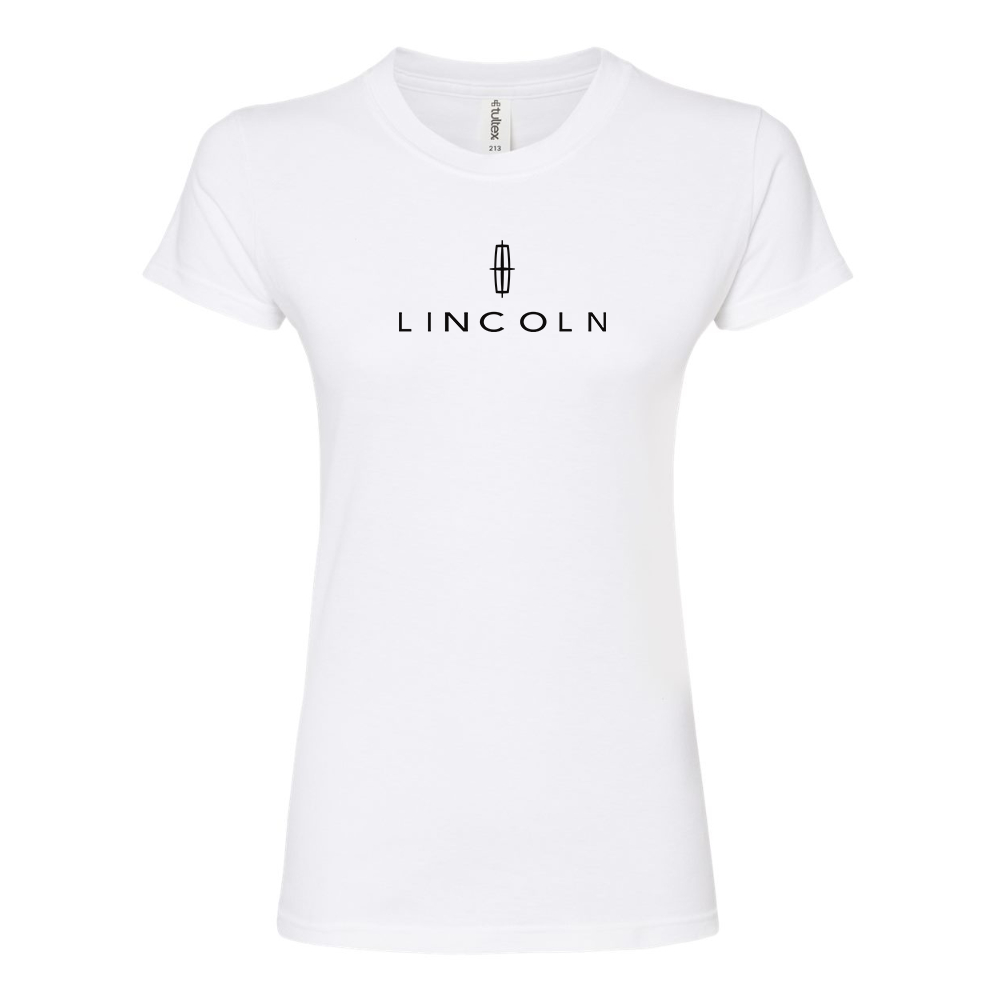 Women’s Lincoln Car Round Neck T-Shirt