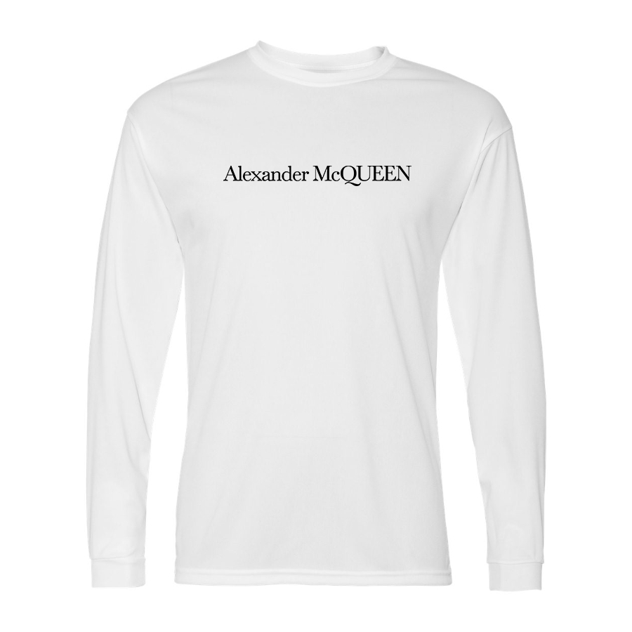 Men's Alexander McQueen Polyester Long Sleeve T-Shirt