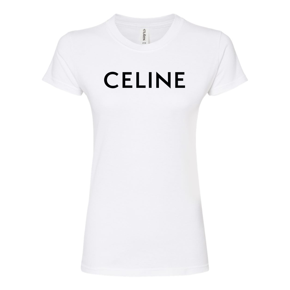 Women's Celine Round Neck T-Shirt