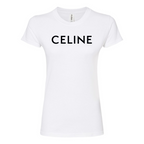 Women's Celine Round Neck T-Shirt