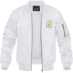 Men's Germany Soccer Lightweight Bomber Jacket Windbreaker Softshell Varsity Jacket Coat