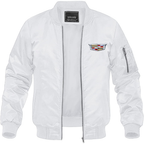Men’s Cadillac Car Lightweight Bomber Jacket Windbreaker Softshell Varsity Jacket Coat