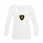 Women's Lamborghini Car Long Sleeve T-Shirt