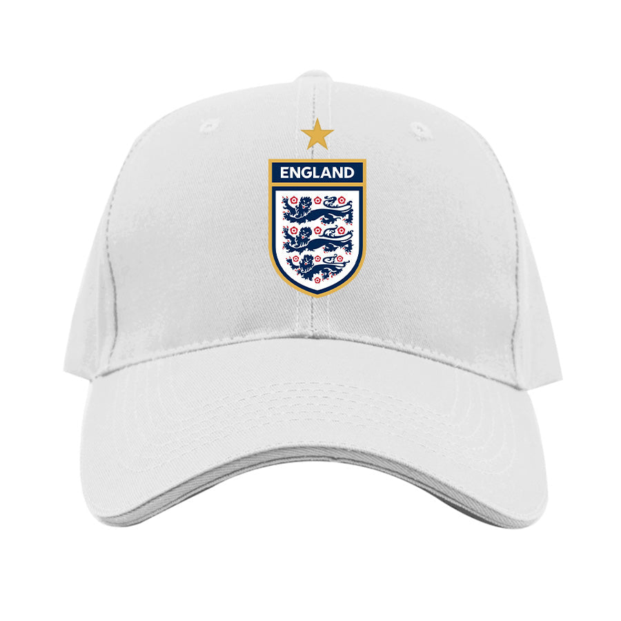 England National Soccer Team Dad Baseball Cap Hat