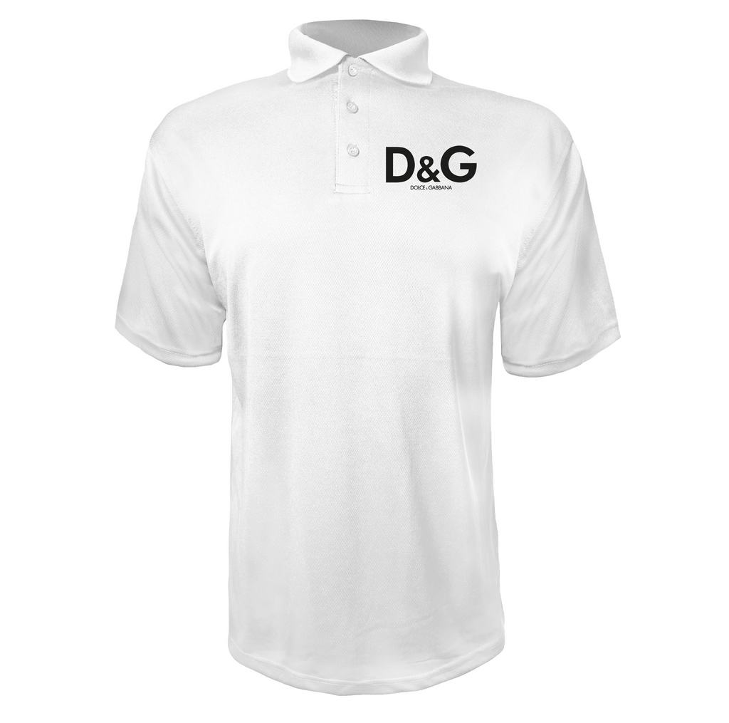 Men's Dolce and Gabbana Polyester Polo