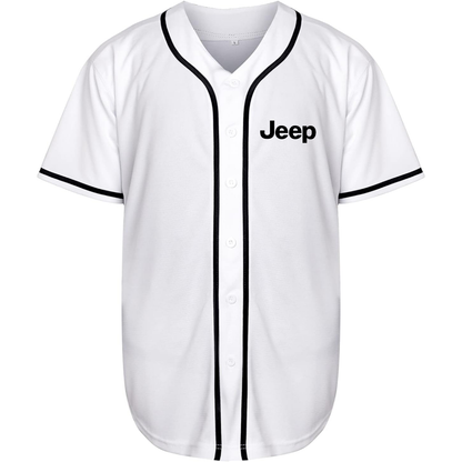 Men’s Jeep Car Baseball Jersey