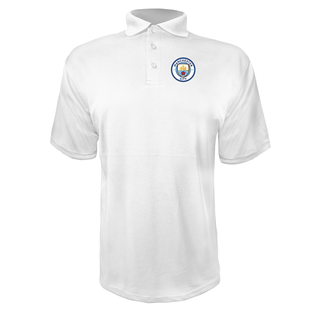 Men's Manchester City Soccer Polyester Polo