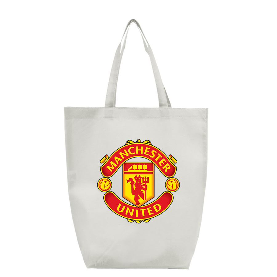 Manchester United Soccer - Q-Tees - Non-Woven Gusset Bottom Tote - Q1251