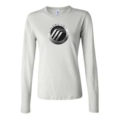 Women's Mercury Car Long Sleeve T-Shirt