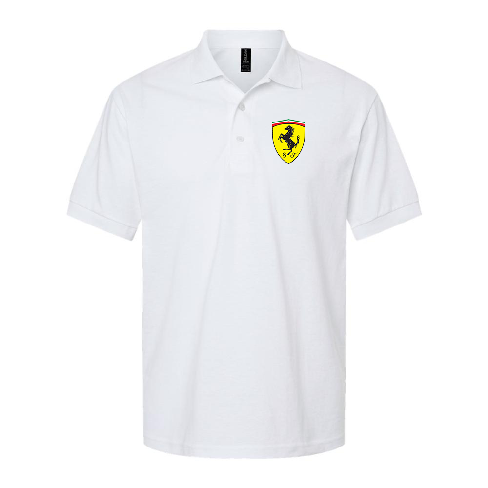 Men’s Ferrari Motorsport Car Dry Blend Polo