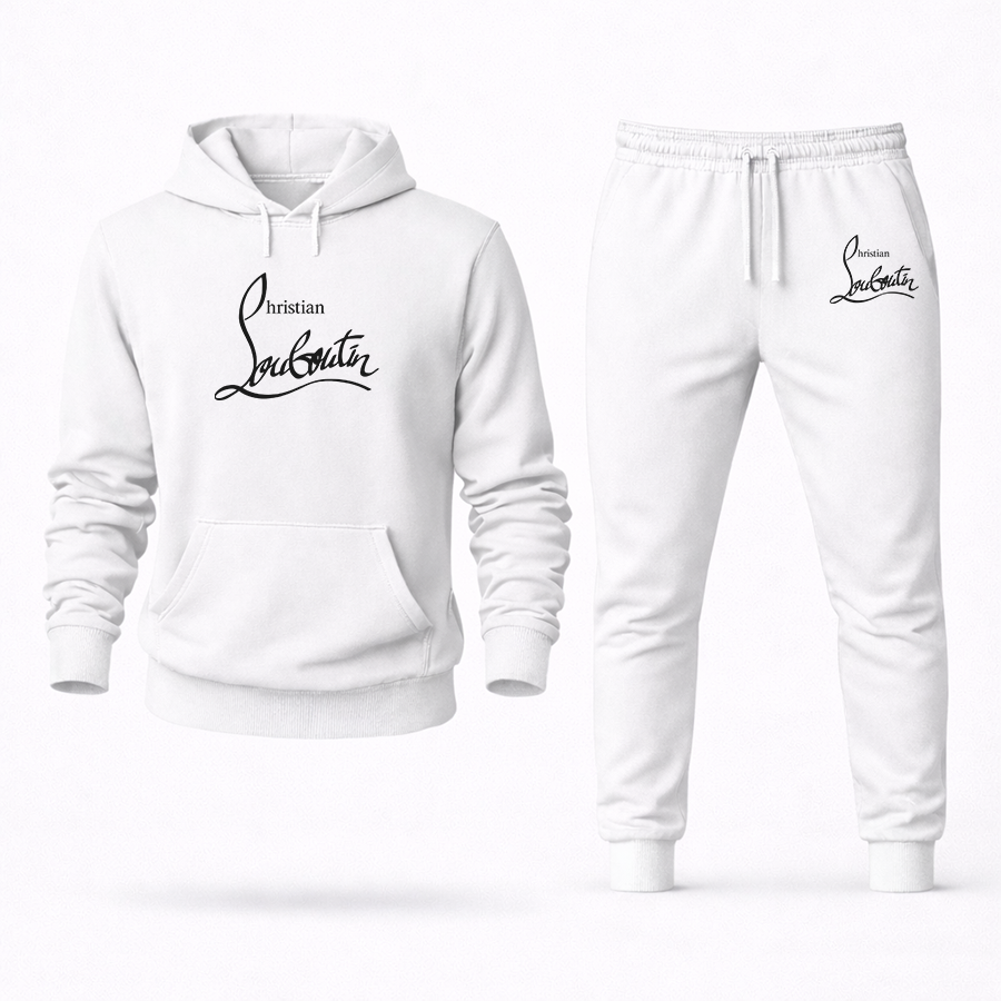 Men's Christian Louboutin Hoodie Joggers Set