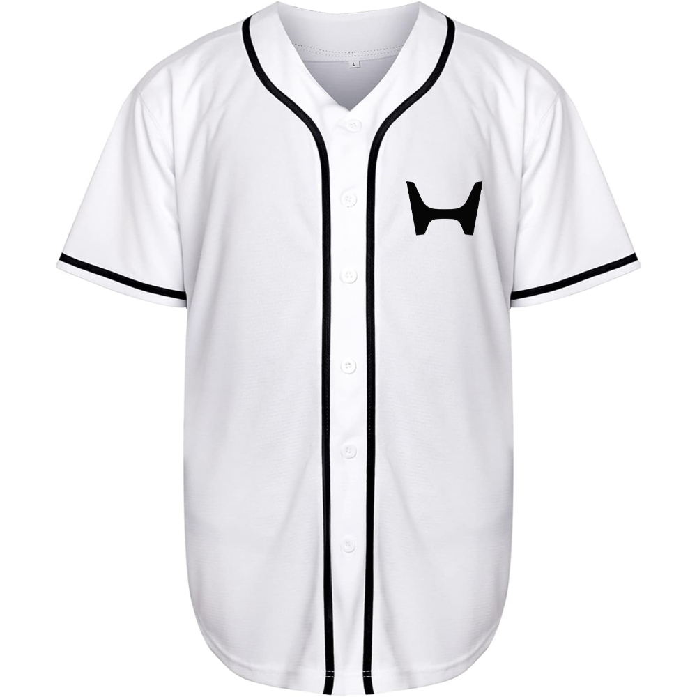 Men's Honda Car New Baseball Jersey