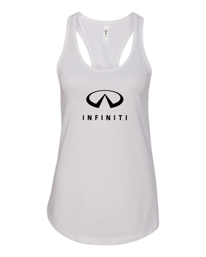 Women's Infiniti Luxury Car Racerback Tank Top