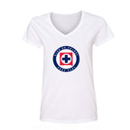 Women's Cruz Azul Football Club V-Neck T-Shirt