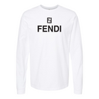 Men's Fendi Cotton Long Sleeve T-Shirt