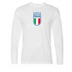 Men’s Italy National Soccer Team  - C2 Sport - Performance Long Sleeve T-Shirt - 5104