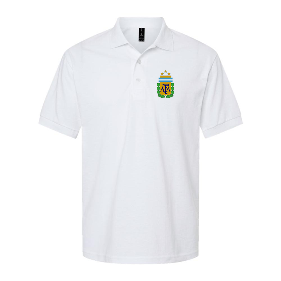 Men's Argentina National Soccer Team Dry Blend Polo
