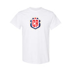 Youth Kids Costa Rica National Soccer Team Cotton T-Shirt