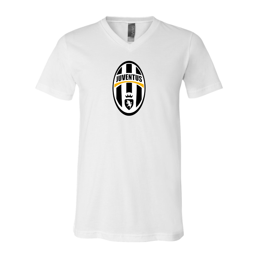 Men’s Juventus Football Club Classic - BELLA + CANVAS - Jersey V-Neck Tee - 3005