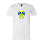 Men’s Leeds United Football Club - BELLA + CANVAS - Jersey V-Neck Tee - 3005