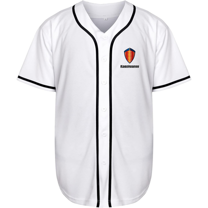 Men’s Koenigsegg Car Baseball Jersey