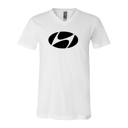 Men’s Hyundai Car NEW- BELLA + CANVAS - Jersey V-Neck Tee - 3005