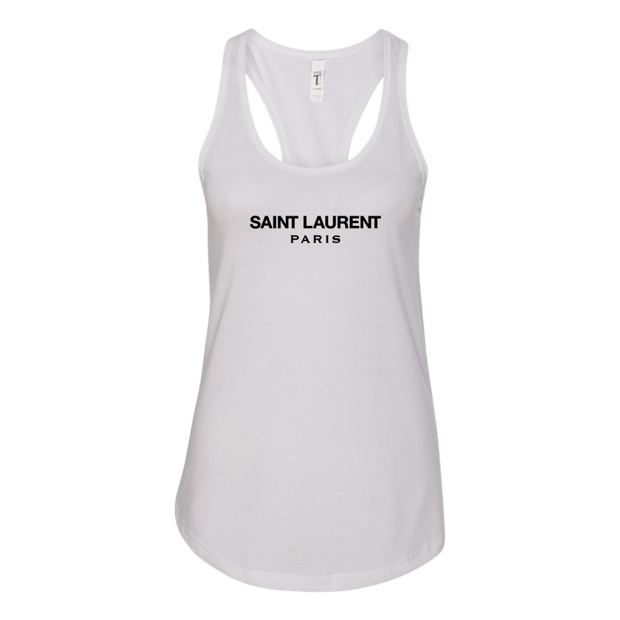 Women's Saint Laurent Racerback Tank Top