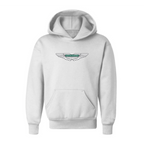 Youth Kids Aston Martin Motorsports Car Pullover Hoodie