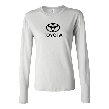 Women's Toyota Motorsport  Car Long Sleeve T-Shirt