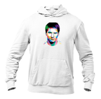 Men's Lionel Messi Face Art Soccer Pullover Hoodie