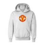 Youth Kids Manchester United Soccer Pullover Hoodie