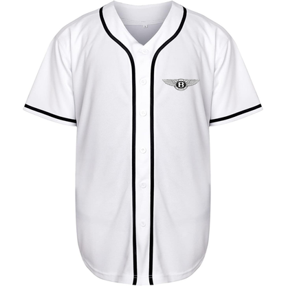 Men’s Bentley Motorsports Car Baseball Jersey