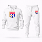 Men's Olympique Lyonnais FC Hoodie Joggers Set