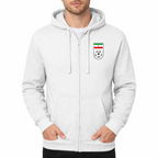 Men's Iran National Soccer Team Zipper Hoodie