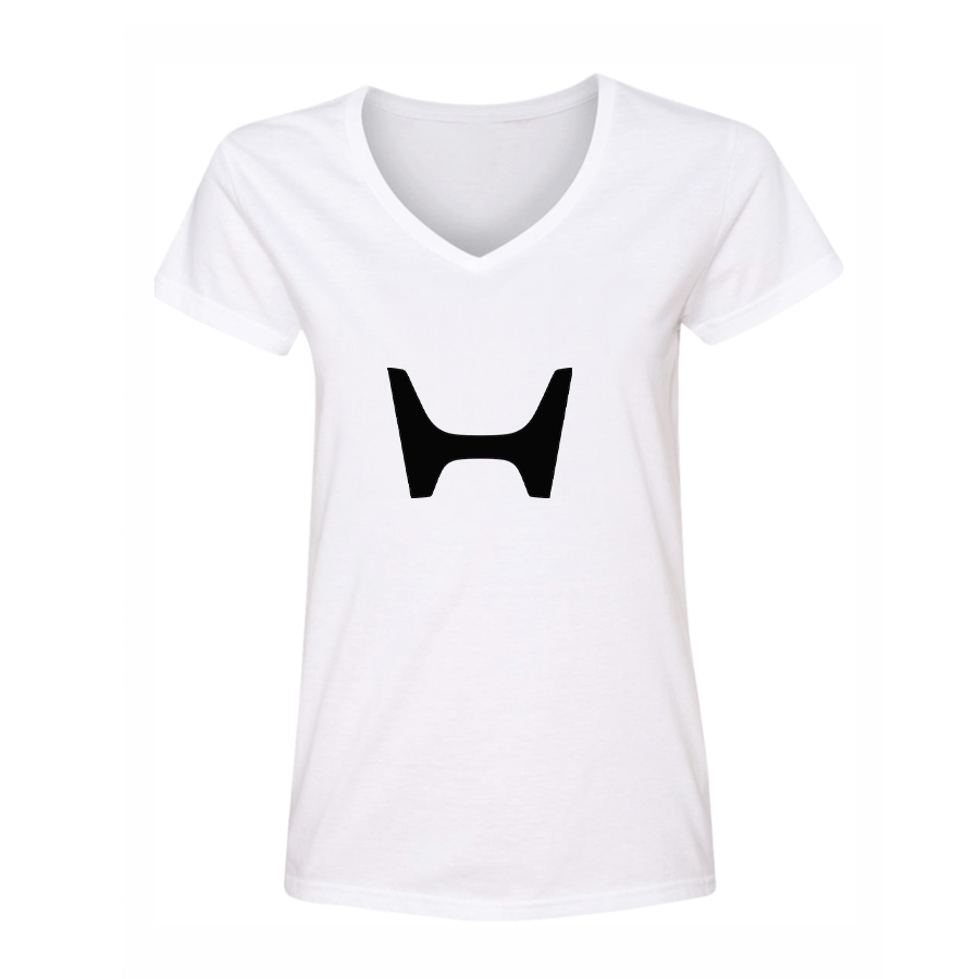 Women's Honda Car New V-Neck T-Shirt