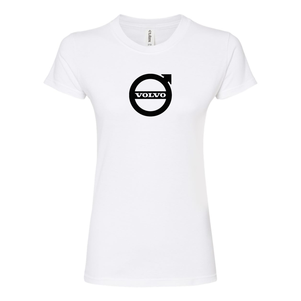 Women’s Volvo Car Round Neck T-Shirt