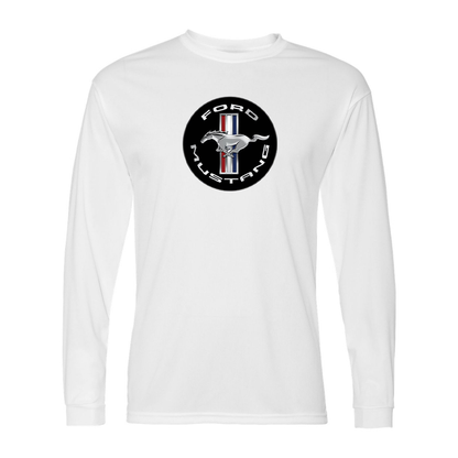 Men's Ford Mustang Motorsport Supercars - C2 Sport - Performance Long Sleeve T-Shirt - 5104