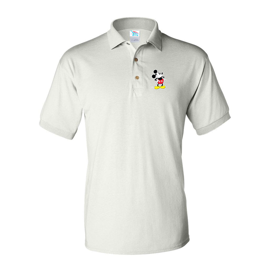 Men's Mickey Mouse Cartoon Dry Blend Polo
